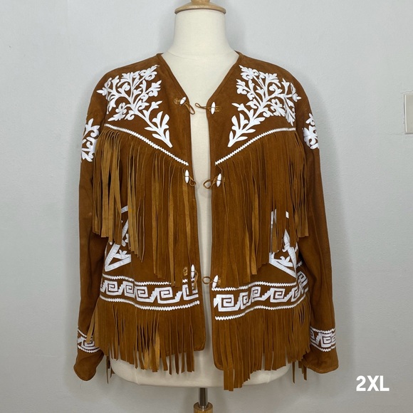 Longe Fringe Jacket From Mexico